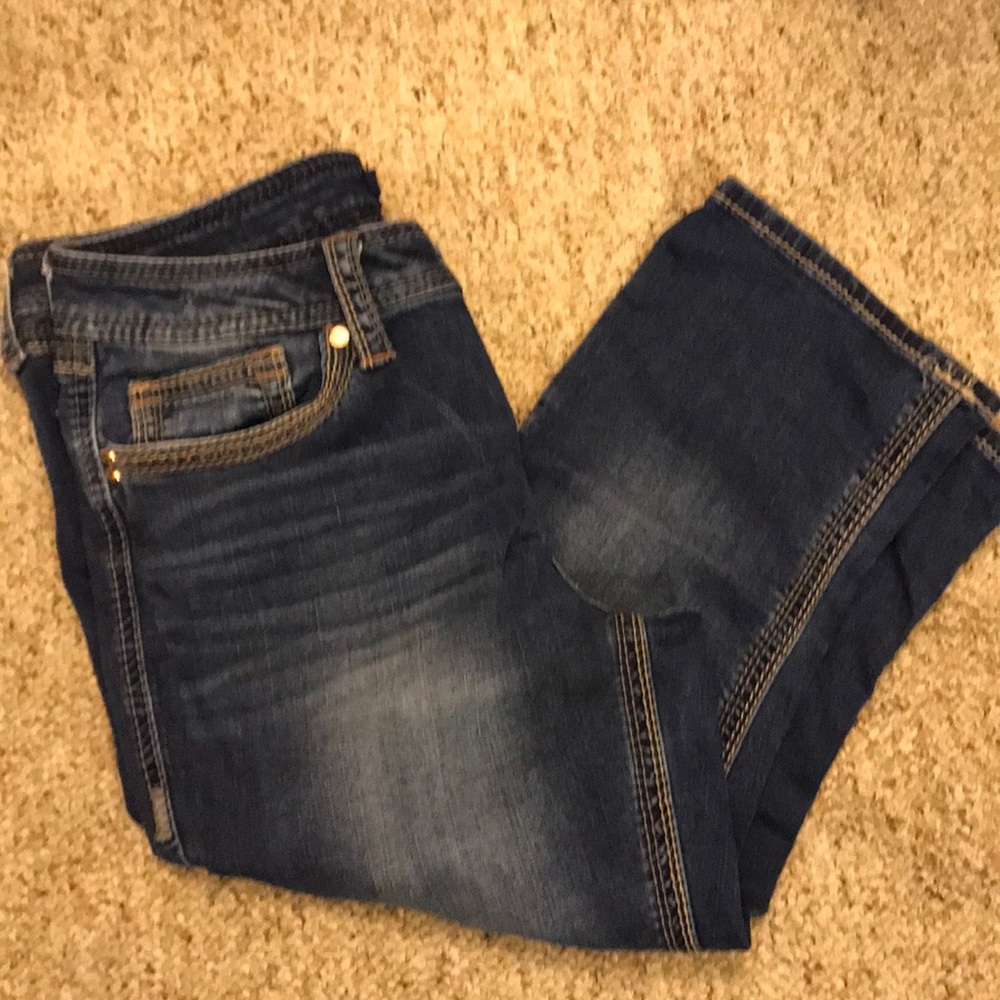 Seven7 Seven7 Jeans Crop Capris Jeans Size 12